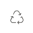 Ondersteun recycleerbare <br>materialen en circulair gebruik.