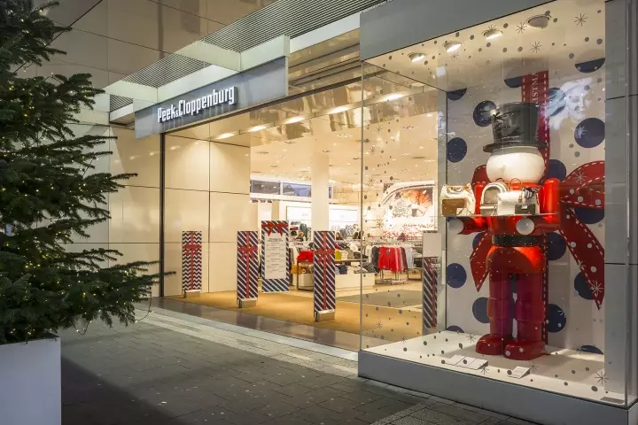 Kerstcampagne van Peek & Cloppenburg, Düsseldorf – Duitsland